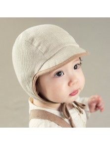 HP Baby Brimmed Cap - Brown