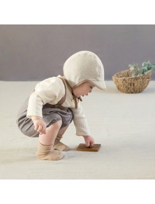 HP Baby Brimmed Cap - Brown