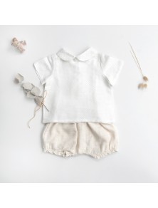 Play Up Baby Woven Bloomers - Natural