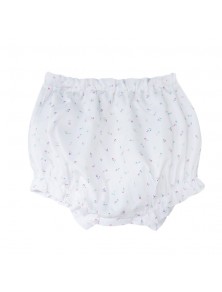 Wedoble Baby Bloomers - White Floral