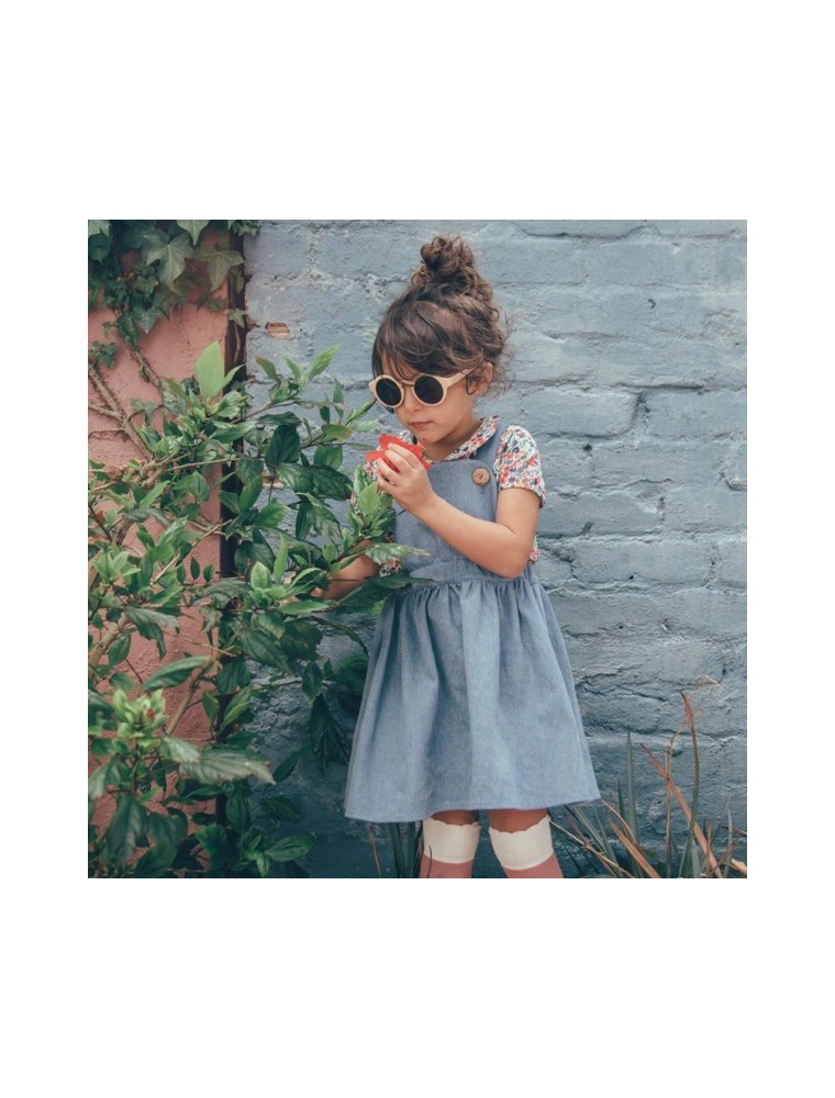 Baby girl denim pinafore on sale dress